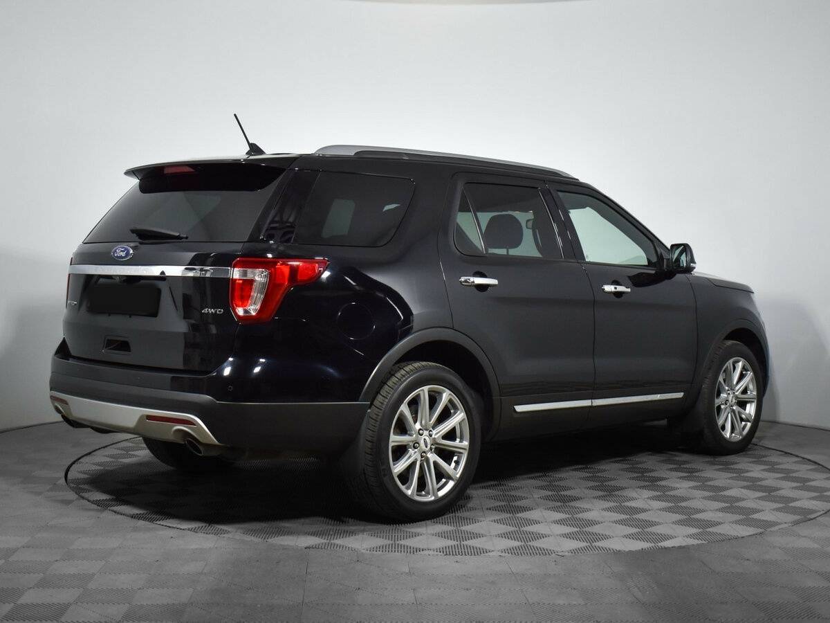 Ford Explorer б/у, 2016, Автоматическая. Фото: #3
