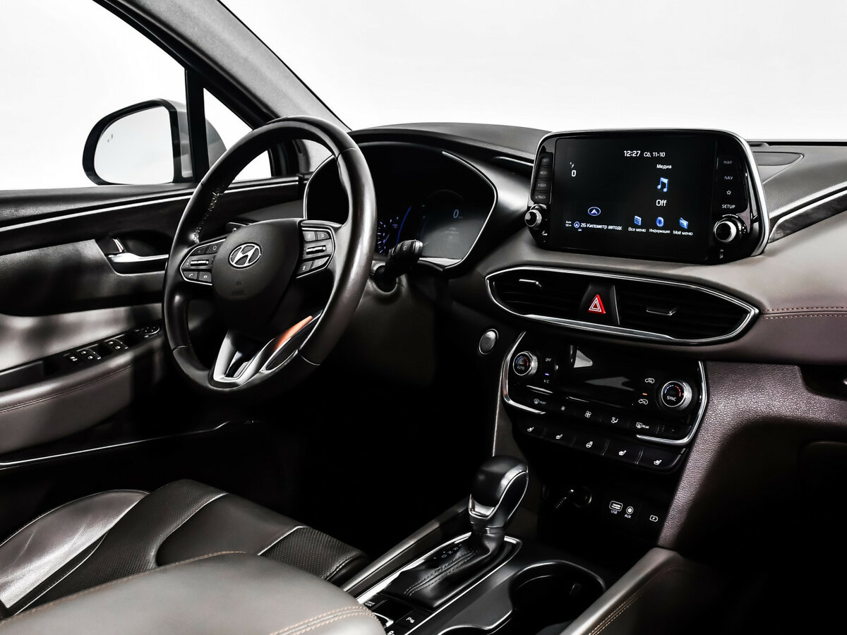 Hyundai Santa Fe б/у, 2018, Автоматическая. Фото: #9
