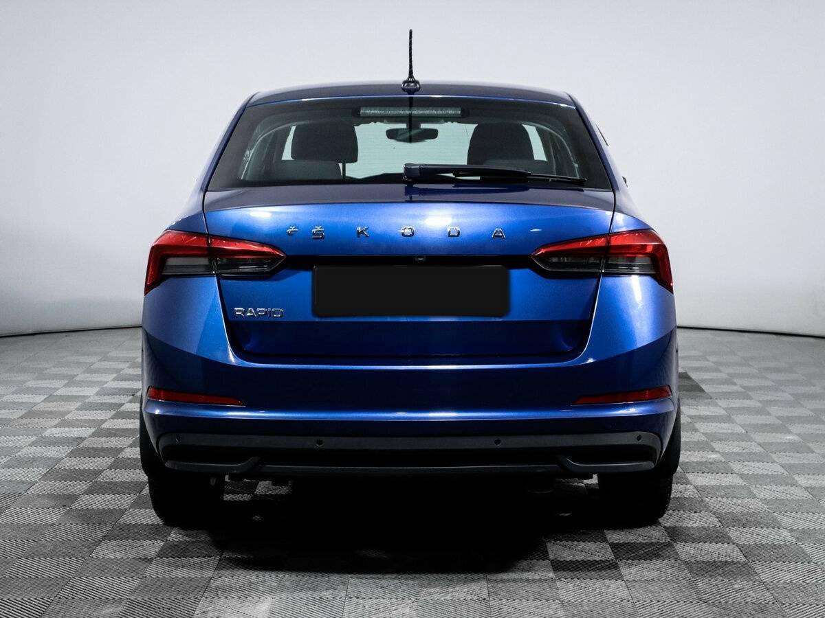 Шкода Рапид б/у, 2021, Роботизированная. Фото: #4