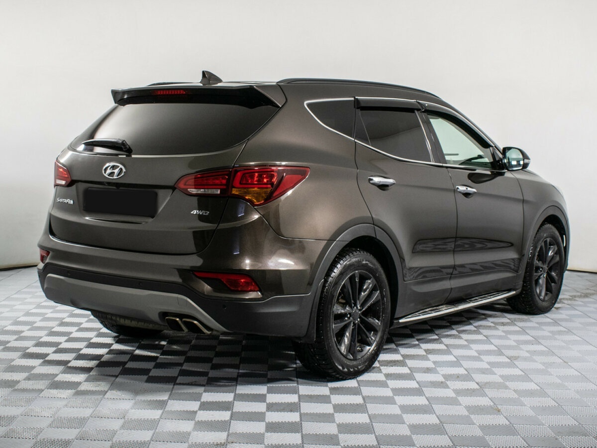 Hyundai Santa Fe б/у, 2017, Автоматическая. Фото: #3