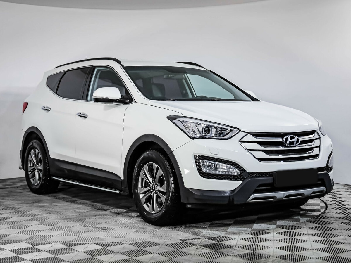 Hyundai Santa Fe б/у, 2014, Автоматическая. Фото: #2